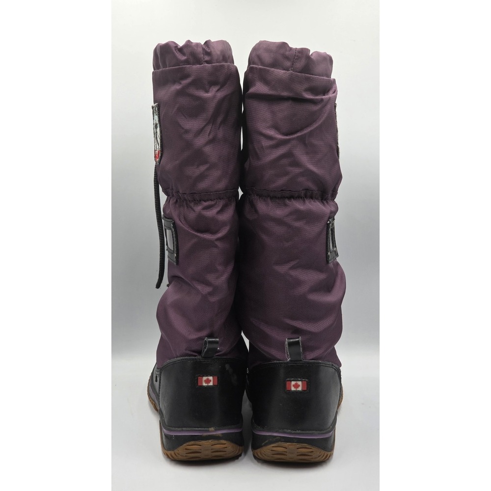 PAJAR Canada Grip Tall Snow Winter Boots Green Purple Womens Size 10 US 41 EU - Picture 9 of 11